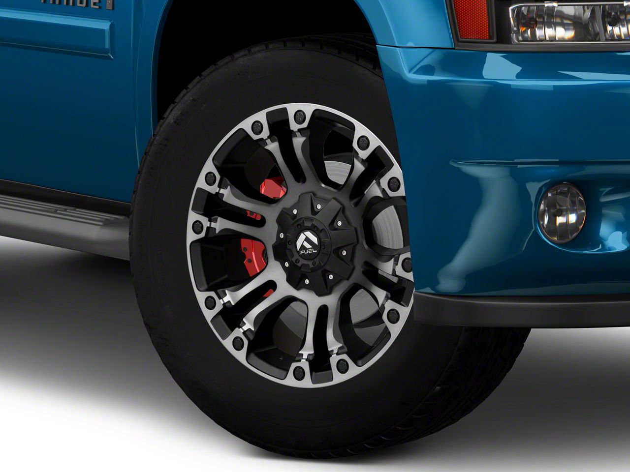 Fuel Wheels Silverado 1500 Vapor Matte Black with Gray Tint 6Lug Wheel