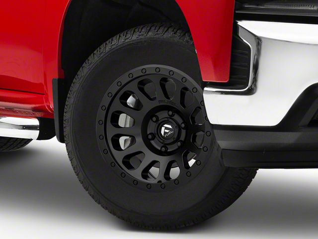 Fuel Wheels Vector Matte Black 6-Lug Wheel; 18x9; 19mm Offset (19-24 Silverado 1500)