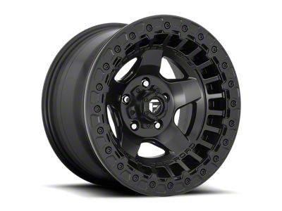 Fuel Wheels Warp Beadlock Matte Black 6-Lug Wheel; 17x9; -15mm Offset (19-25 Silverado 1500)