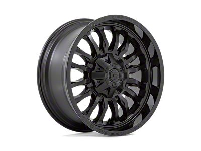 Fuel Wheels Arc Blackout 8-Lug Wheel; 20x9; 1mm Offset (07-10 Silverado 2500 HD)
