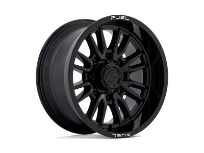 Fuel Wheels Clash Gloss Black 8-Lug Wheel; 20x10; -18mm Offset (07-10 Silverado 2500 HD)