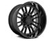 Fuel Wheels Clash Gloss Black 8-Lug Wheel; 20x9; 1mm Offset (07-10 Silverado 2500 HD)