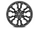 Fuel Wheels Flame Gloss Black Milled 8-Lug Wheel; 20x9; 20mm Offset (20-24 Silverado 2500 HD)