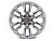 Fuel Wheels Flame Platinum 8-Lug Wheel; 20x9; 1mm Offset (20-24 Silverado 2500 HD)