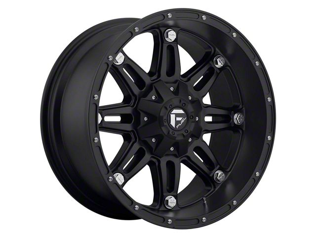 Fuel Wheels Hostage Matte Black 8-Lug Wheel; 20x10; -18mm Offset (07-10 Silverado 2500 HD)