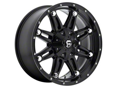Fuel Wheels Hostage Matte Black 8-Lug Wheel; 20x9; 1mm Offset (07-10 Silverado 2500 HD)