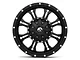Fuel Wheels Krank Matte Black Milled 8-Lug Wheel; 20x9; 20mm Offset (20-24 Silverado 2500 HD)