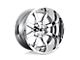 Fuel Wheels Maverick Chrome 8-Lug Wheel; 17x9; 1mm Offset (07-10 Silverado 2500 HD)