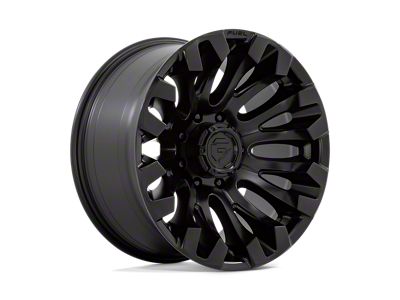 Fuel Wheels Quake Blackout 8-Lug Wheel; 20x10; -18mm Offset (07-10 Silverado 2500 HD)