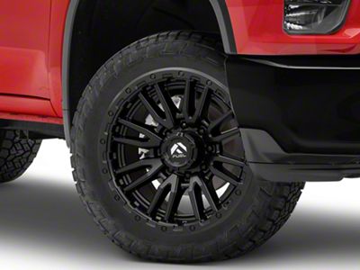 Fuel Wheels Rebel Matte Black 8-Lug Wheel; 22x12; -44mm Offset (20-25 Silverado 2500 HD)