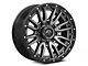 Fuel Wheels Rebel Matte Gunmetal 8-Lug Wheel; 20x9; 1mm Offset (07-10 Silverado 2500 HD)