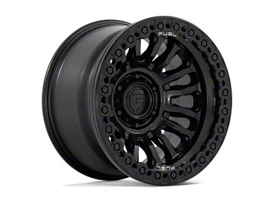 Fuel Wheels Rincon Beadlock Blackout 8-Lug Wheel; 20x10; -48mm Offset (07-10 Silverado 2500 HD)