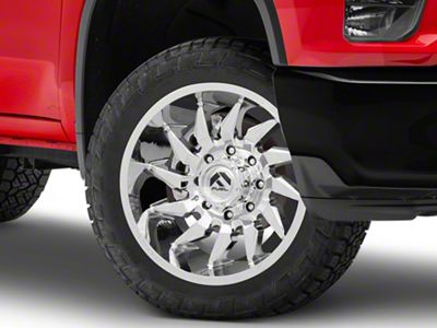 Fuel Wheels Saber Chrome 8-Lug Wheel; 22x10; -18mm Offset (20-25 Silverado 2500 HD)