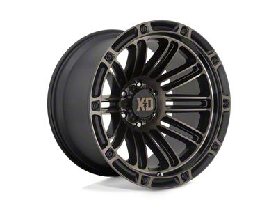 Fuel Wheels Saber Gloss Black Milled 8-Lug Wheel; 24x12; -44mm Offset (07-10 Silverado 2500 HD)