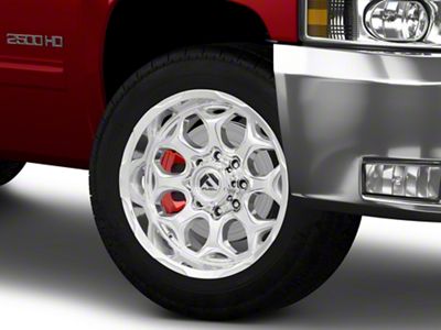 Fuel Wheels Scepter Polished Milled 8-Lug Wheel; 20x10; -18mm Offset (07-10 Silverado 2500 HD)
