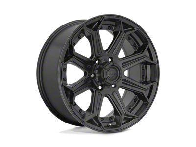 Fuel Wheels Siege Matte Black 8-Lug Wheel; 20x9; 20mm Offset (20-25 Silverado 2500 HD)
