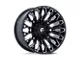Fuel Wheels Strike Gloss Black Milled 8-Lug Wheel; 20x9; 1mm Offset (20-24 Silverado 2500 HD)