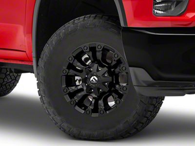 Fuel Wheels Vapor Matte Black 8-Lug Wheel; 18x9; -12mm Offset (20-24 Silverado 2500 HD)