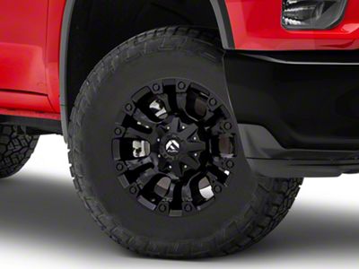 Fuel Wheels Vapor Matte Black 8-Lug Wheel; 18x9; 20mm Offset (20-25 Silverado 2500 HD)