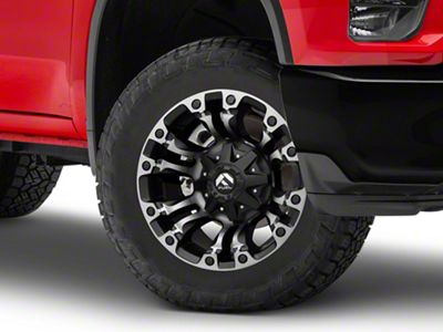 Fuel Wheels Vapor Matte Black with Gray Tint 8-Lug Wheel; 20x9; 1mm Offset (20-25 Silverado 2500 HD)