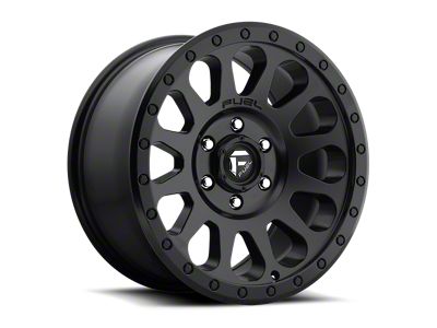 Fuel Wheels Vector Matte Black 8-Lug Wheel; 20x9; 1mm Offset (07-10 Silverado 2500 HD)