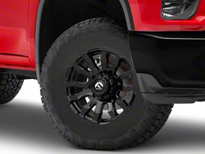 Fuel Wheels Blitz Gloss Black 8-Lug Wheel; 18x9; 20mm Offset (20-25 Silverado 3500 HD SRW)