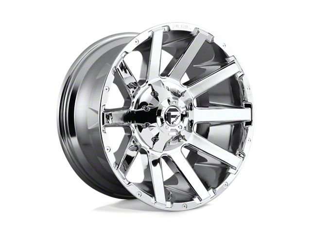 Fuel Wheels Silverado 3500 Contra Chrome 8-Lug Wheel; 20x10; -18mm ...