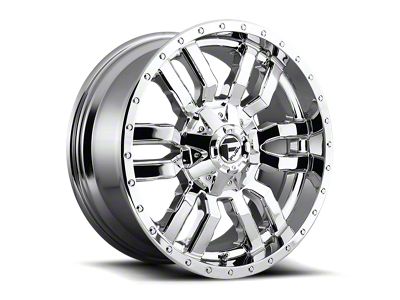 Fuel Wheels Contra Platinum Brushed Gunmetal with Tinted Clear 8-Lug Wheel; 20x10; -18mm Offset (07-10 Silverado 3500 HD SRW)