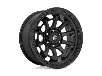 Fuel Wheels Covert Matte Black 8-Lug Wheel; 20x9; 1mm Offset (07-10 Silverado 3500 HD SRW)