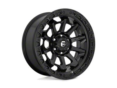 Fuel Wheels Covert Matte Black 8-Lug Wheel; 18x9; 1mm Offset (07-10 Silverado 3500 HD SRW)