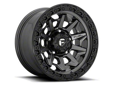 Fuel Wheels Covert Matte Gunmetal 8-Lug Wheel; 18x9; 20mm Offset (20-24 Silverado 3500 HD SRW)