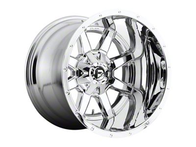 Fuel Wheels Maverick Chrome 8-Lug Wheel; 20x14; -76mm Offset (07-10 Silverado 3500 HD SRW)