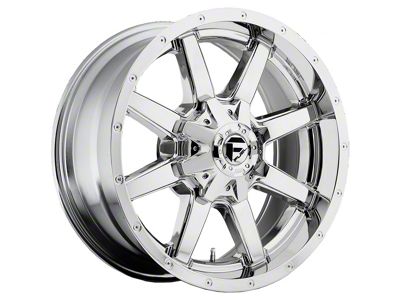 Fuel Wheels Maverick Chrome 8-Lug Wheel; 20x9; 1mm Offset (07-10 Silverado 3500 HD SRW)