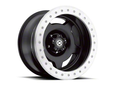 Fuel Wheels Quake Gloss Black Milled with Red Tint 8-Lug Wheel; 20x10; -18mm Offset (07-10 Silverado 3500 HD SRW)