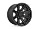 Fuel Wheels Rogue Matte Black 8-Lug Wheel; 20x10; -18mm Offset (07-10 Silverado 3500 HD SRW)