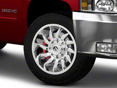 Fuel Wheels Saber Chrome 8-Lug Wheel; 20x9; 20mm Offset (07-10 Silverado 3500 HD SRW)
