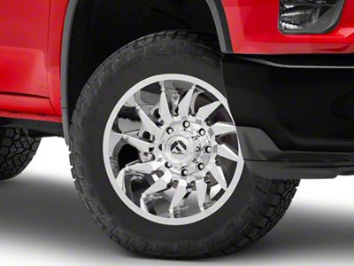Fuel Wheels Saber Chrome 8-Lug Wheel; 20x10; -18mm Offset (20-25 Silverado 3500 HD SRW)