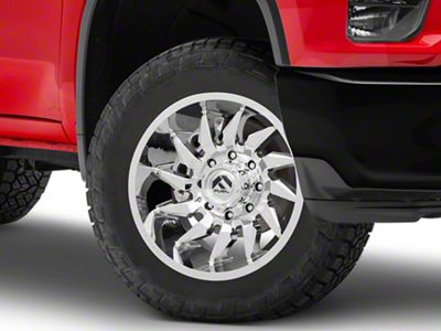 Fuel Wheels Saber Chrome 8-Lug Wheel; 20x9; 20mm Offset (20-25 Silverado 3500 HD SRW)
