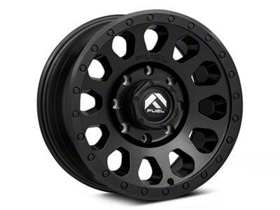 Fuel Wheels Vector Matte Black 8-Lug Wheel; 18x9; 20mm Offset (20-24 Silverado 3500 HD SRW)