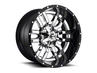 Fuel Wheels Sledge Chrome 6-Lug Wheel; 22x10; -13mm Offset (09-14 F-150)