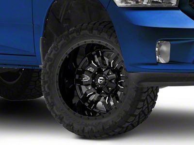 Fuel Wheels Sledge Gloss Black Milled 5-Lug Wheel; 20x12; -44mm Offset (09-18 RAM 1500)