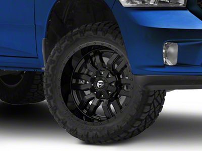 Fuel Wheels Sledge Matte Black 5-Lug Wheel; 20x10; -18mm Offset (09-18 RAM 1500)