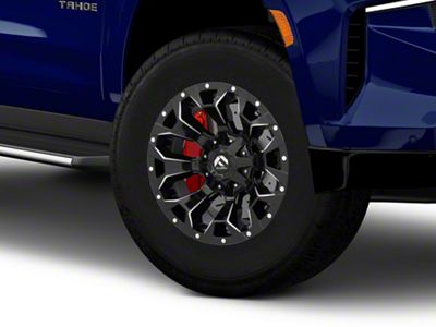 Fuel Wheels Assault Gloss Black Milled 6-Lug Wheel; 18x9; 19mm Offset (21-25 Tahoe)
