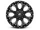 Fuel Wheels Assault Gloss Black 6-Lug Wheel; 20x9; 1mm Offset (21-24 Tahoe)