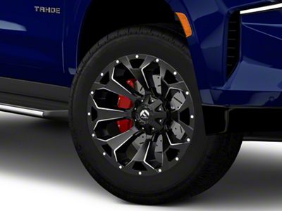 Fuel Wheels Assault Matte Black Milled 6-Lug Wheel; 20x9; 35mm Offset (21-25 Tahoe)