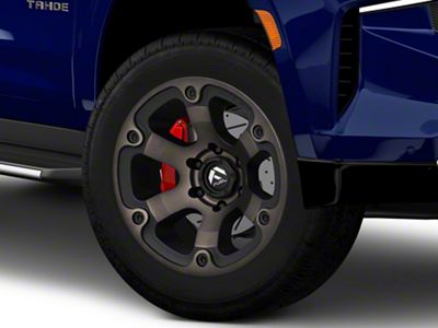 Fuel Wheels Beast Matte Black Machined with Dark Tint 6-Lug Wheel; 20x9; 1mm Offset (21-25 Tahoe)
