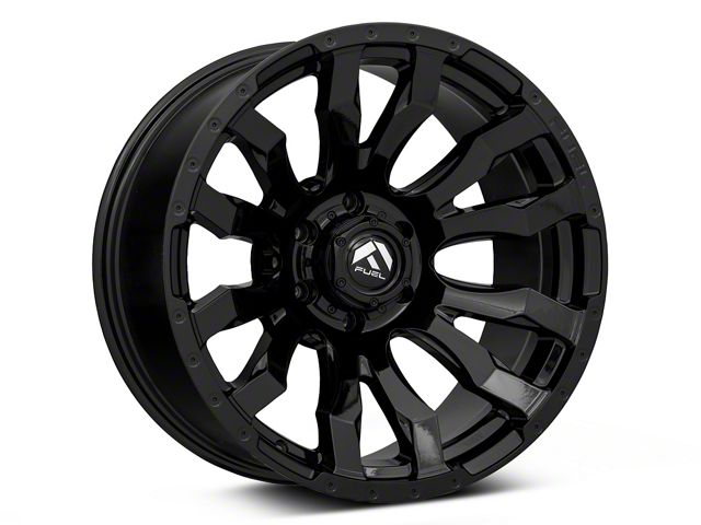 Fuel Wheels Blitz Gloss Black 6-Lug Wheel; 20x9; 20mm Offset (21-24 Tahoe)