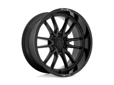 Fuel Wheels Clash Gloss Black 6-Lug Wheel; 22x10; -18mm Offset (21-25 Tahoe)