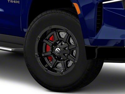 Fuel Wheels Coupler Gloss Black 6-Lug Wheel; 18x9; 1mm Offset (21-25 Tahoe)