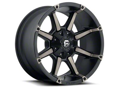 Fuel Wheels Coupler Matte Black with Double Dark Tint 6-Lug Wheel; 20x9; 20mm Offset (21-25 Tahoe)